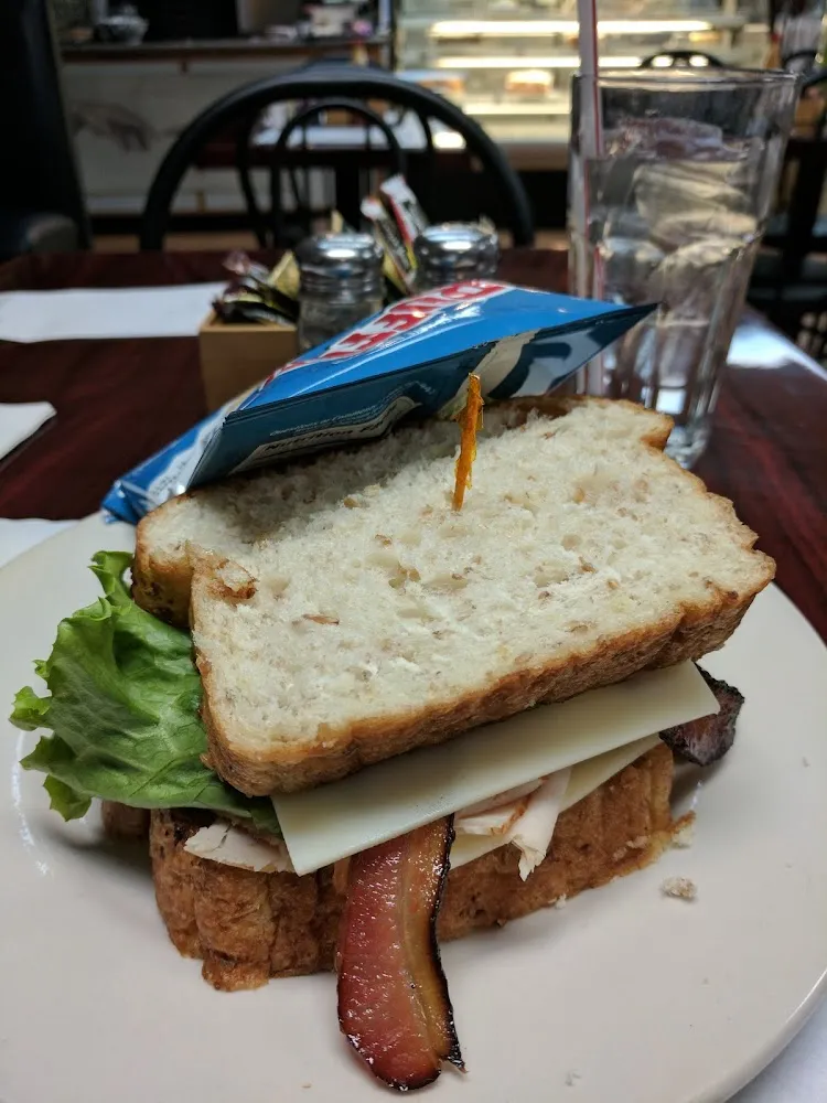 Turkey Club on Wheat